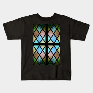 Stained Glass Window Magic Kids T-Shirt